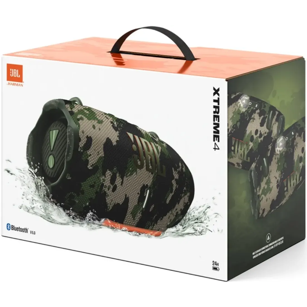 Портативная акустика JBL XTREME 4 Camouflage (без ЗУ) - JBLXTREME4CAMOEUNA - фото 12