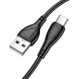 Кабель USB - USB Type-C, 1м, Borofone BX121 Black (B-23061)