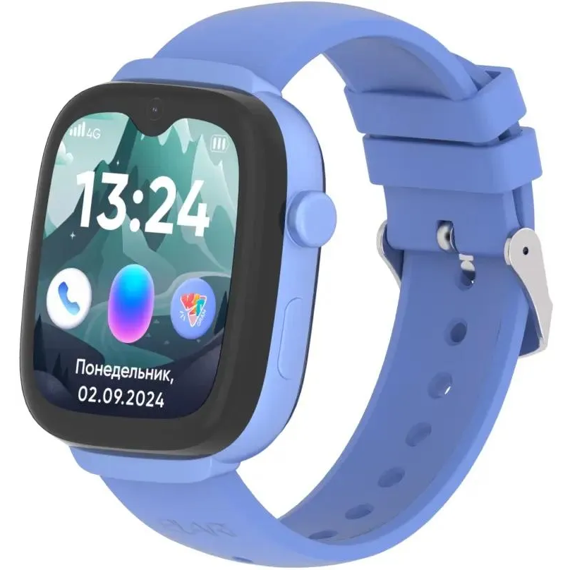 Умные часы Elari KidGram Watch 4G Blue - KP-4G-K-BLUE