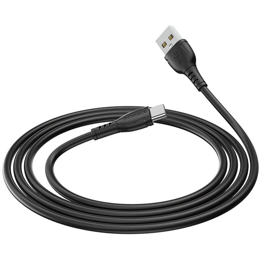 Кабель USB - USB Type-C, 1м, Borofone BX51 Black - B-43930 - фото 4