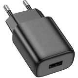Сетевое зарядное устройство HOCO C134A Solid Black (6942007621298)