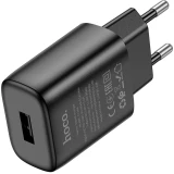 Сетевое зарядное устройство HOCO C134A Solid Black (6942007621298)