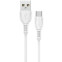 Кабель USB - USB Type-C, 1м, Borofone BX51 White - B-43947