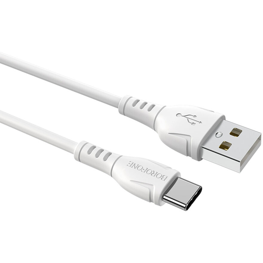 Кабель USB - USB Type-C, 1м, Borofone BX51 White - B-43947 - фото 3