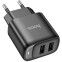 Сетевое зарядное устройство HOCO C141A Smart Black - 6942007627849 - фото 2