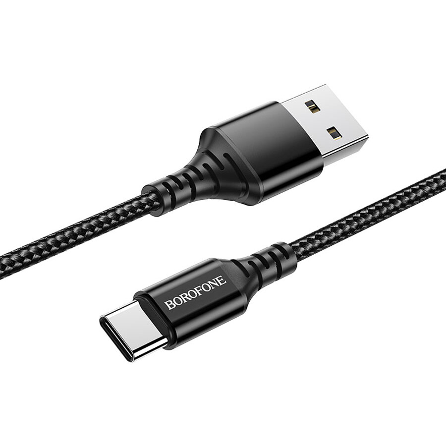 Кабель USB - USB Type-C, 1м, Borofone BX54 Black - B-45835 - фото 2