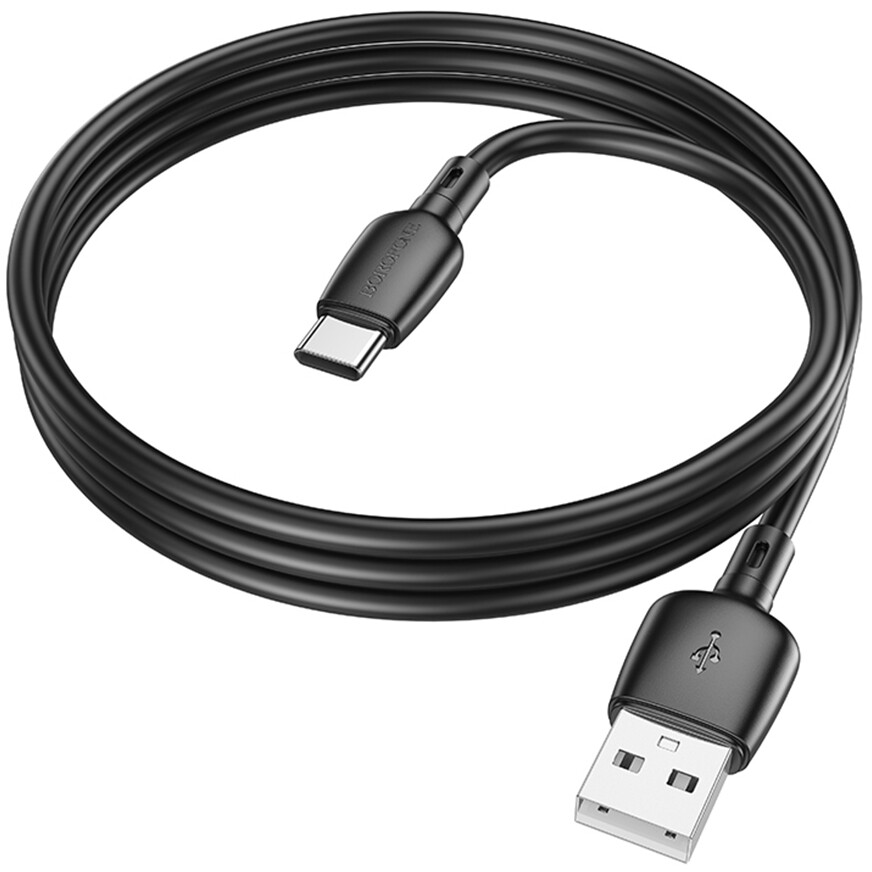 Кабель USB - USB Type-C, 1м, Borofone BX93 Black - 6941991103155 - фото 4