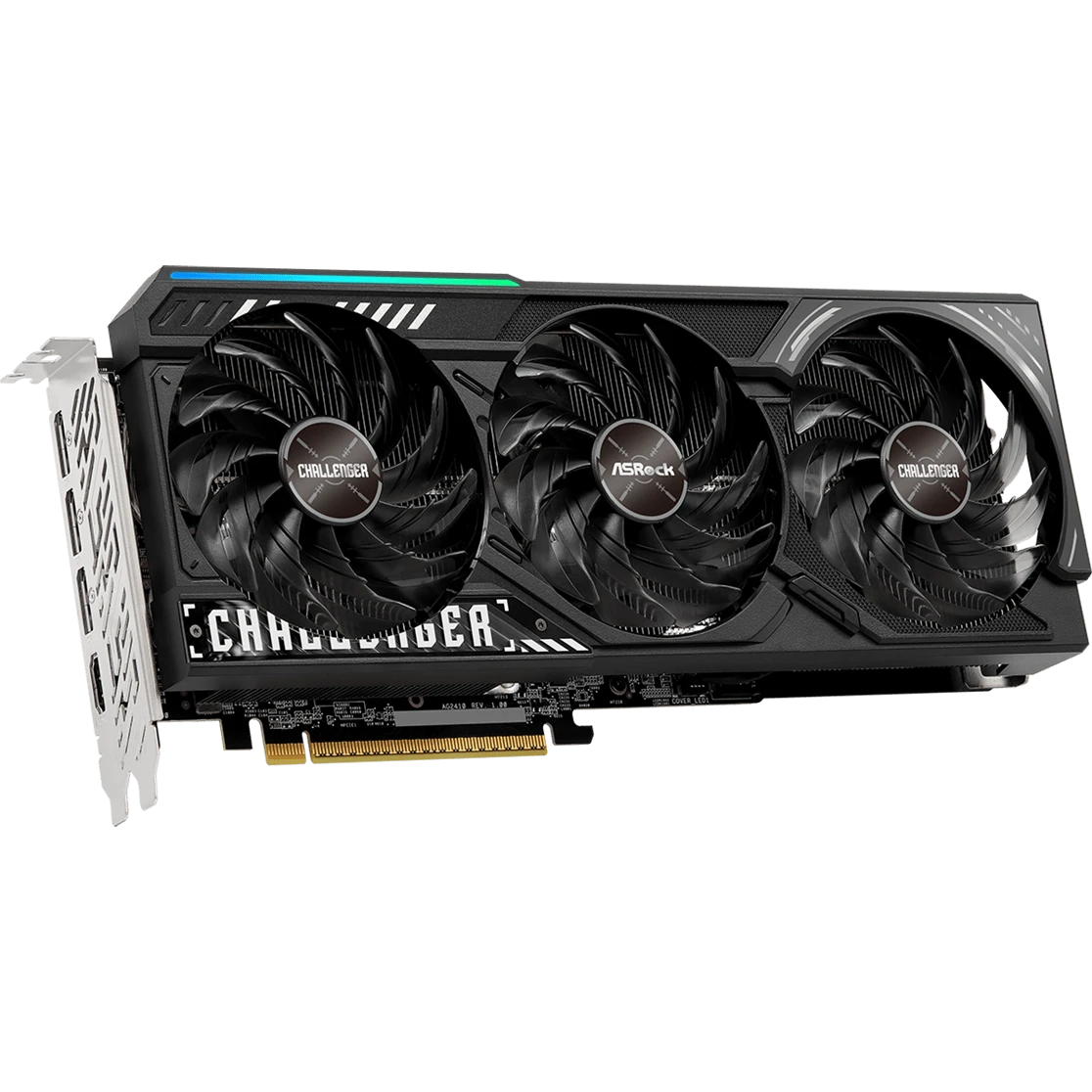 Видеокарта AMD Radeon RX 9070 XT ASRock Challenger 16Gb (RX9070XT CL 16G) - фото 2