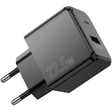 Сетевое зарядное устройство HOCO CS17A Wish Black (6942007638401)