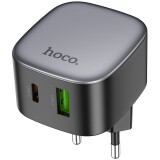 Сетевое зарядное устройство HOCO CS32A Rise Black (6942007617451)