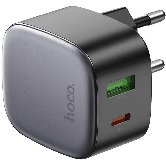 Сетевое зарядное устройство HOCO CS32A Rise Black - 6942007617451 - фото 4
