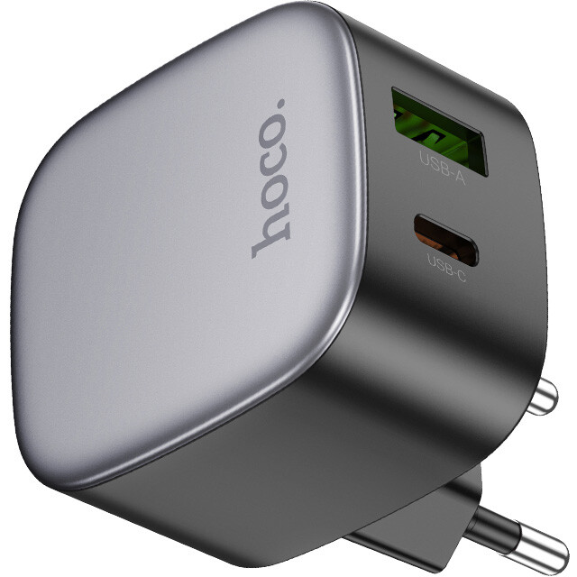 Сетевое зарядное устройство HOCO CS32A Rise Black - 6942007617451 - фото 5