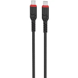 Кабель USB Type-C - USB Type-C, 2м, HOCO X59 Victory Black (6931474794178)