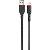Кабель USB - Lightning, 2м, HOCO X59 Victory Black (HC-94055)