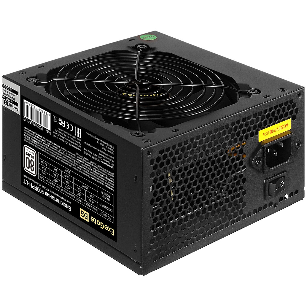 Блок питания 900W ExeGate 900PPH-LT (EX292155RUS) - фото 2