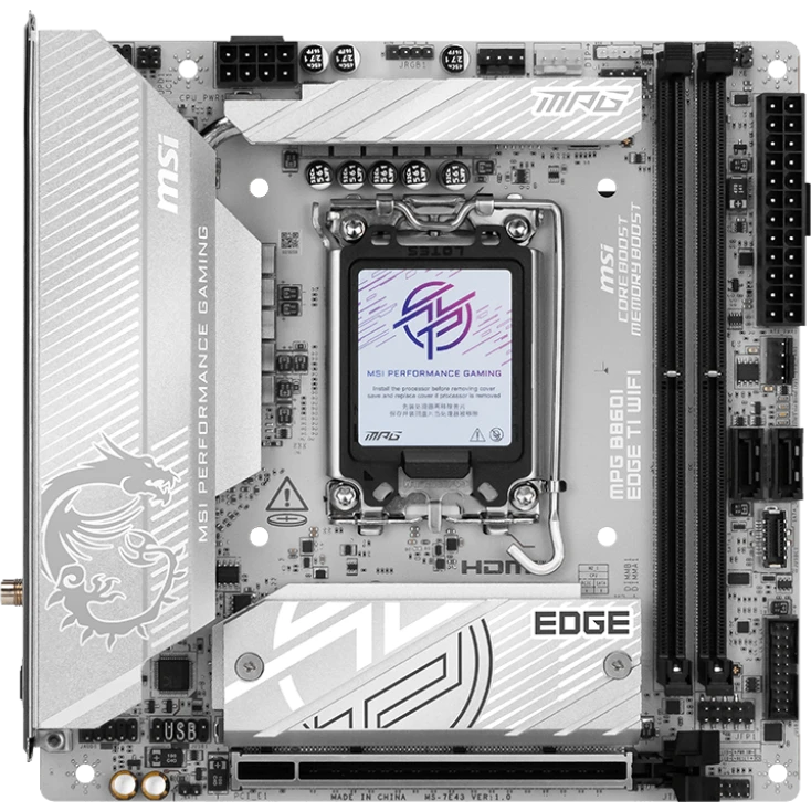 Материнская плата MSI MPG B860I EDGE TI WIFI
