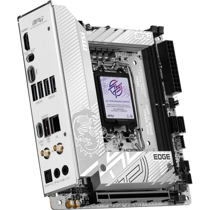 Материнская плата MSI MPG B860I EDGE TI WIFI - фото 3