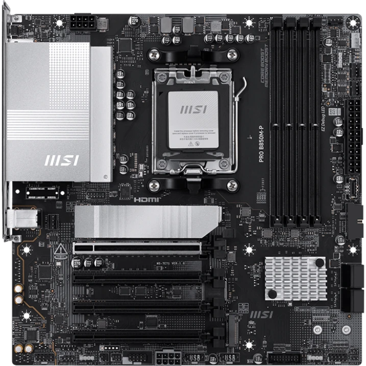 Материнская плата MSI PRO B850M-P