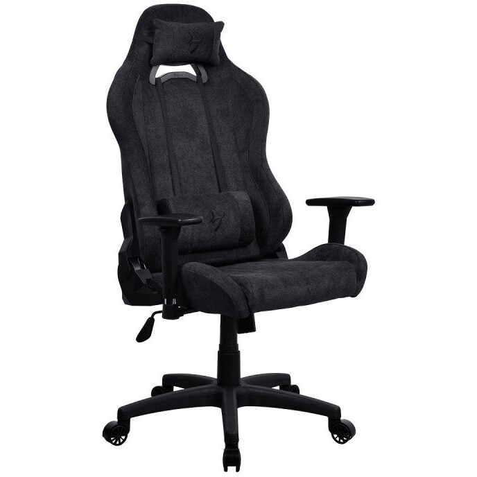 Игровое кресло Arozzi Torretta Soft Fabric Pure Black