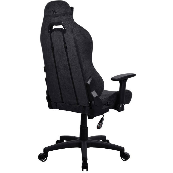 Игровое кресло Arozzi Torretta Soft Fabric Pure Black - TORRETTA-SFB-PBK - фото 3