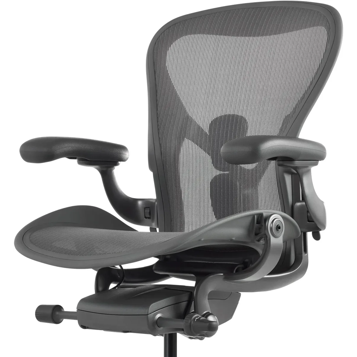Офисное кресло Herman Miller Aeron C Large Black - AERON C LARGE BLACK - фото 4