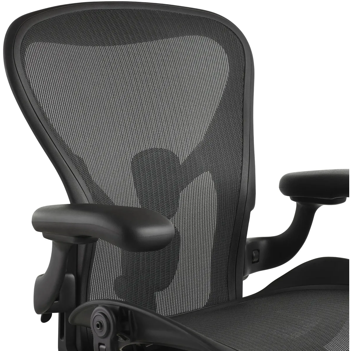 Офисное кресло Herman Miller Aeron C Large Black - AERON C LARGE BLACK - фото 6