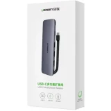 Док-станция UGREEN 5-in-1 Multifunction Adapter Gray (CM285) (70408)