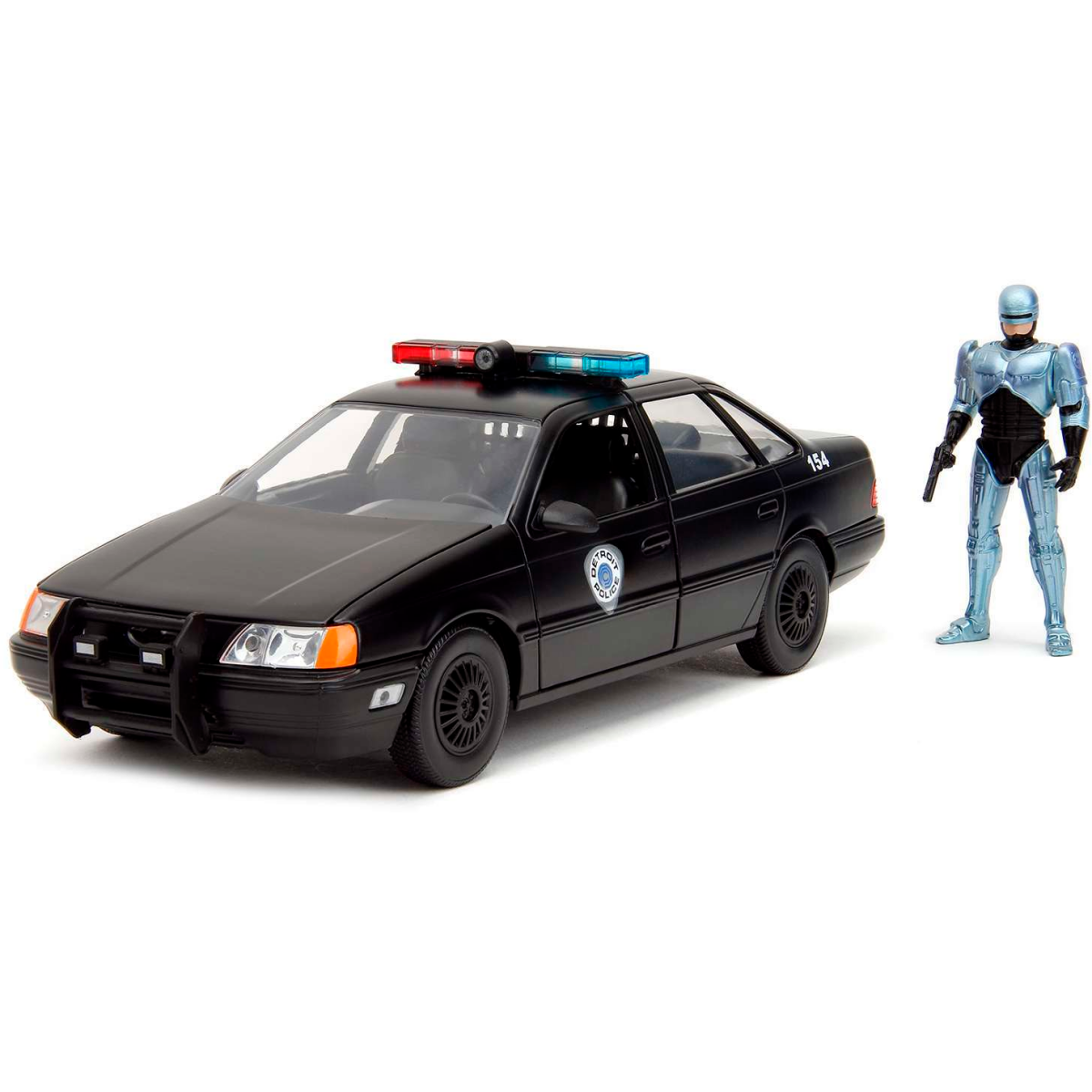 Коллекционная модель с фигуркой Jada Toys 1986 Ford Taurus with Robocop - 33743