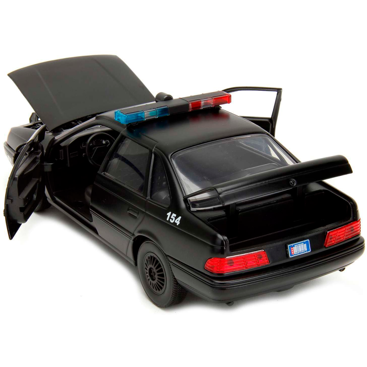 Коллекционная модель с фигуркой Jada Toys 1986 Ford Taurus with Robocop - 33743 - фото 6