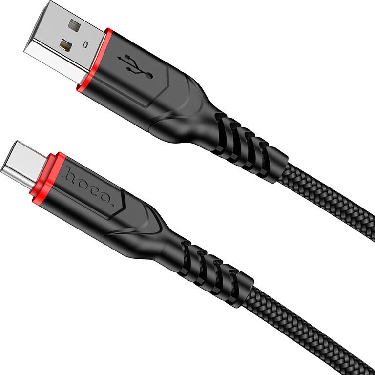 Кабель USB - USB Type-C, 3м, HOCO X59 Black (HC-23070)