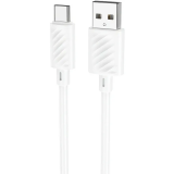 Кабель USB - USB Type-C, 2м, HOCO X88 White (HC-53633)