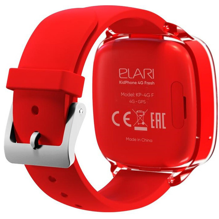 Умные часы Elari KidPhone Fresh 4G Red - фото 9