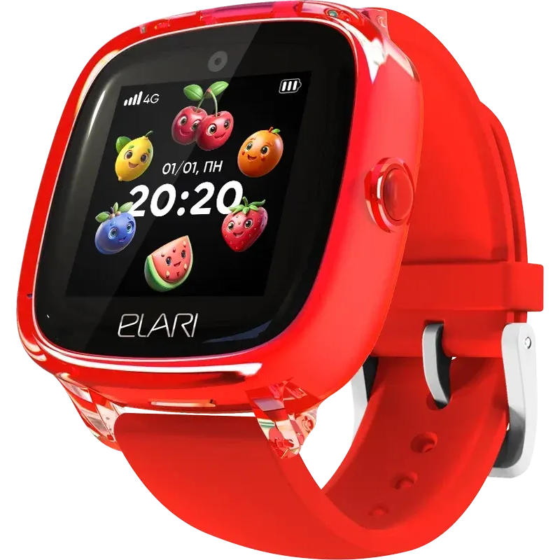 Умные часы Elari KidPhone Fresh 4G Red