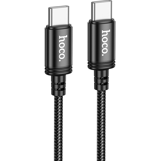 Кабель USB Type-C - USB Type-C, 2м, HOCO X89 Wind Black
