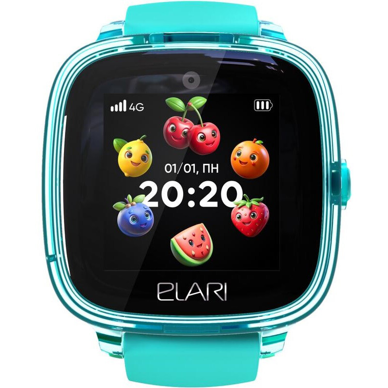 Умные часы Elari KidPhone Fresh 4G Green - фото 3