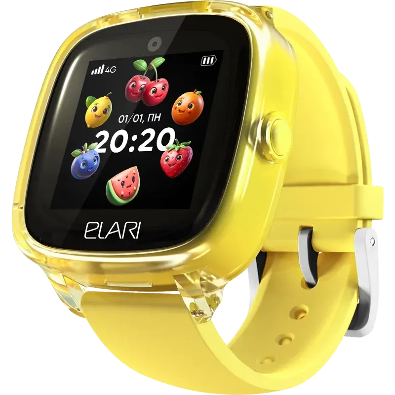 Умные часы Elari KidPhone Fresh 4G Yellow