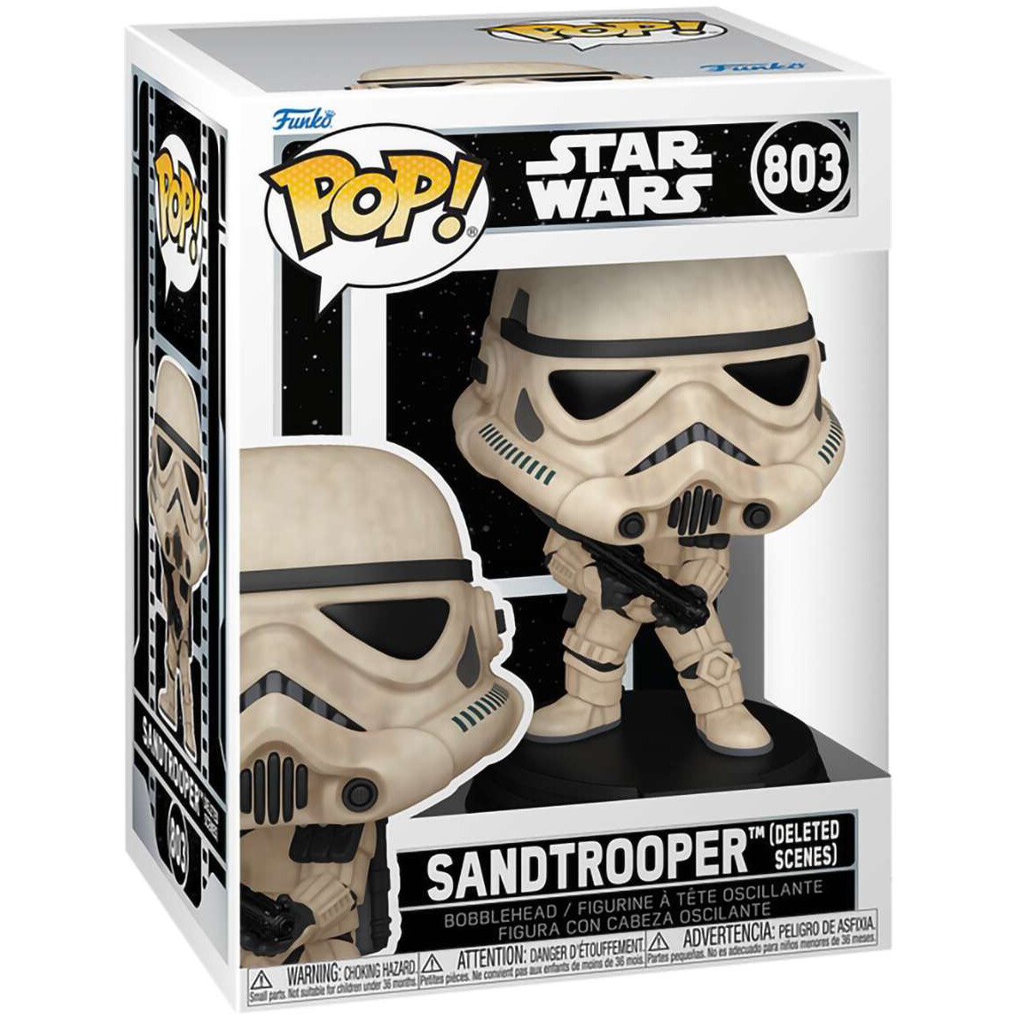 Фигурка Funko POP! Bobble Star Wars Sandtrooper (Deleted Scenes) - 86452 - фото 2
