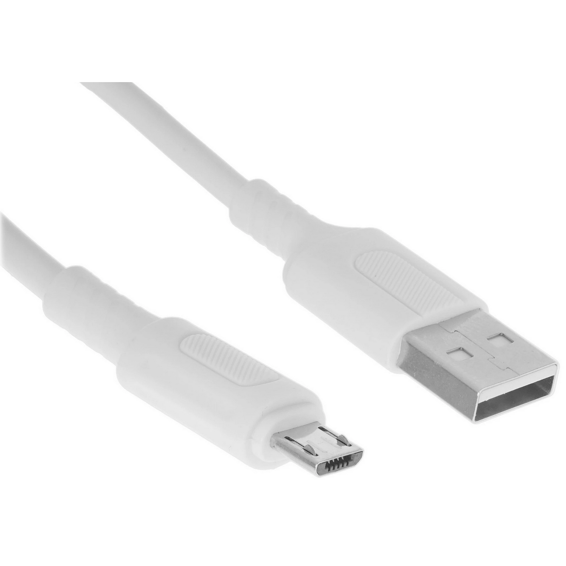 Кабель USB A (M) - microUSB B (M), 1м, Borofone BX111 White - 6941991115073