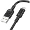 Кабель USB A (M) - microUSB B (M), 1м, Borofone BX111 Black - 6941991115066