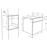 Встраиваемая микроволновая печь Kuppersberg HMW 611 BB