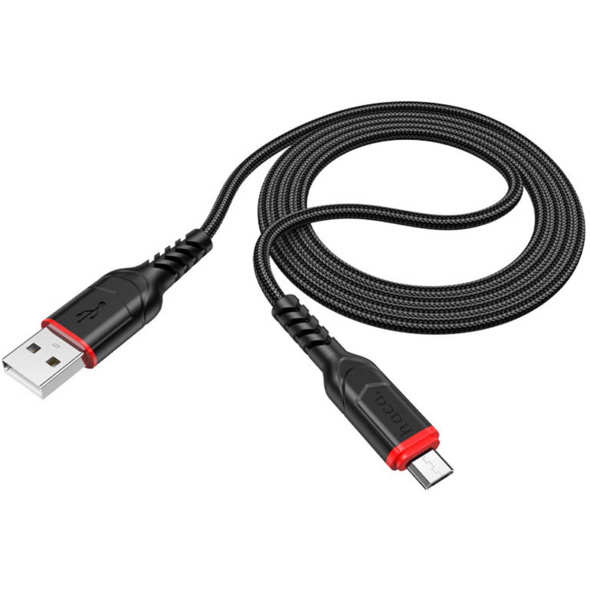 Кабель USB A (M) - microUSB B (M), 3м, HOCO X59 Black