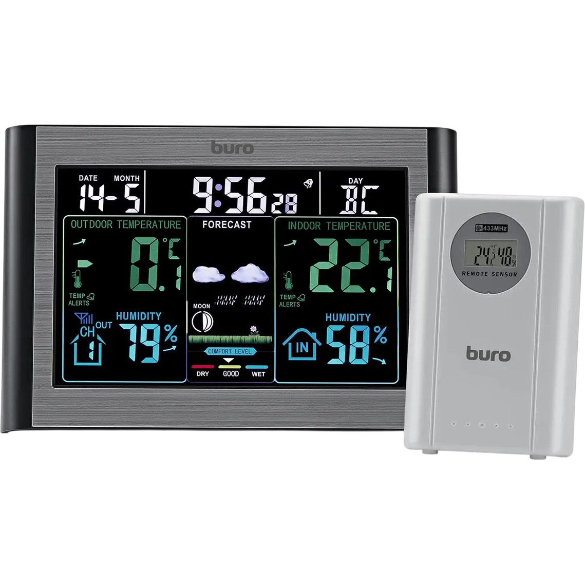 Метеостанция Buro BU-WSH114-COLOR
