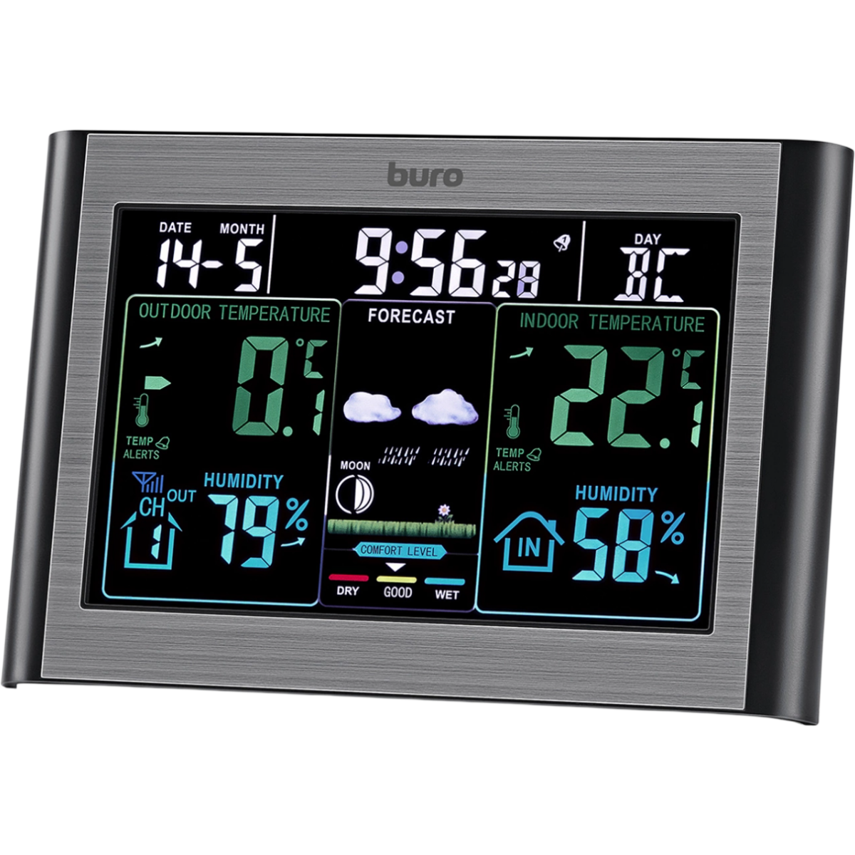 Метеостанция Buro BU-WSH114-COLOR - фото 2