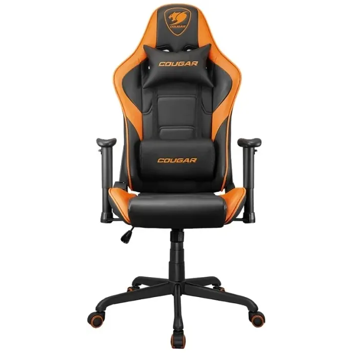 Игровое кресло Cougar Fortress Black/Orange - 3MELIORB.VP01 - фото 4