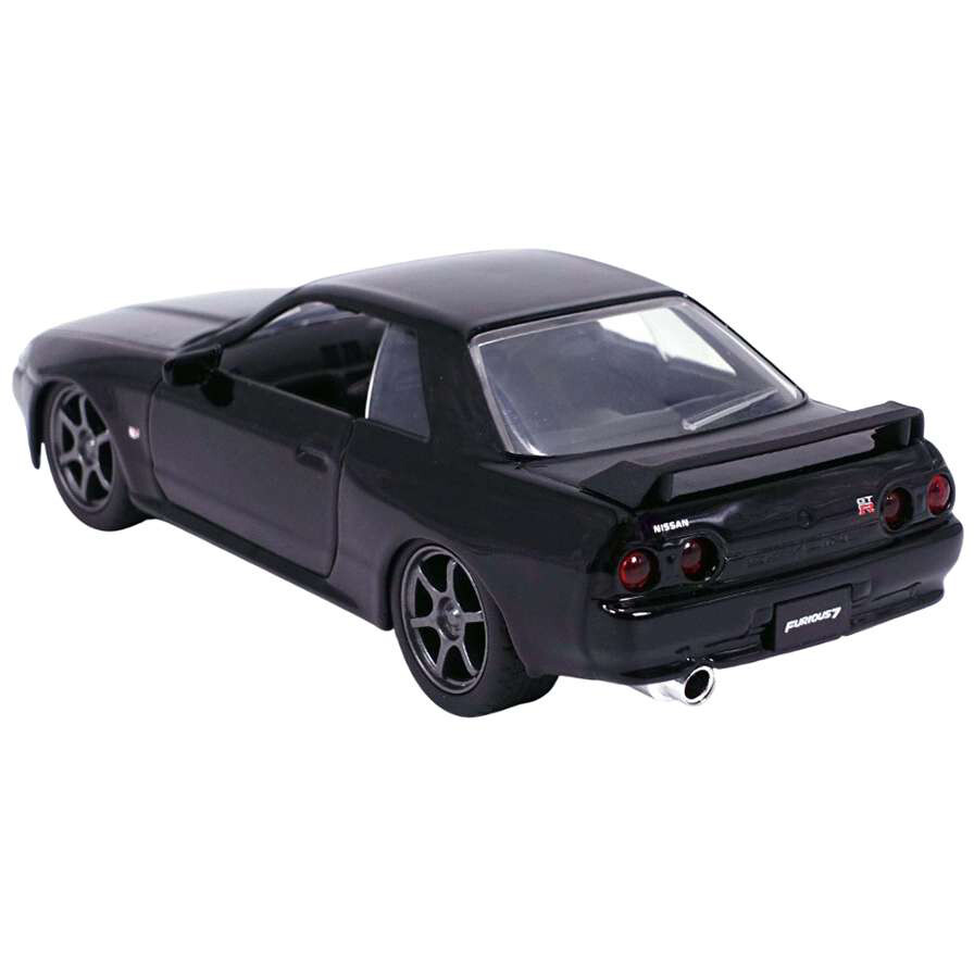 Коллекционная модель Jada Toys FF 1989 Nissan Skyline GT-R R32 Glossy Black - 35697 - фото 2