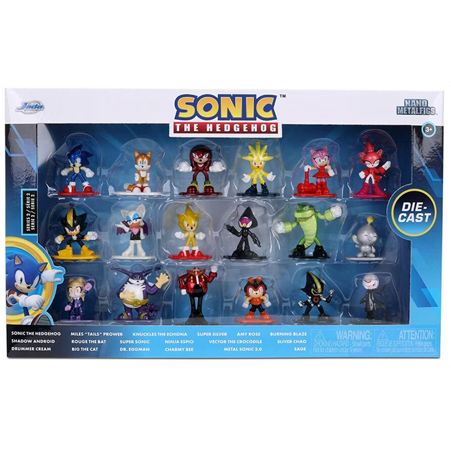Фигурка Jada Toys Nano Sonic The Hedgehog Wave 2 - 36774 - фото 3