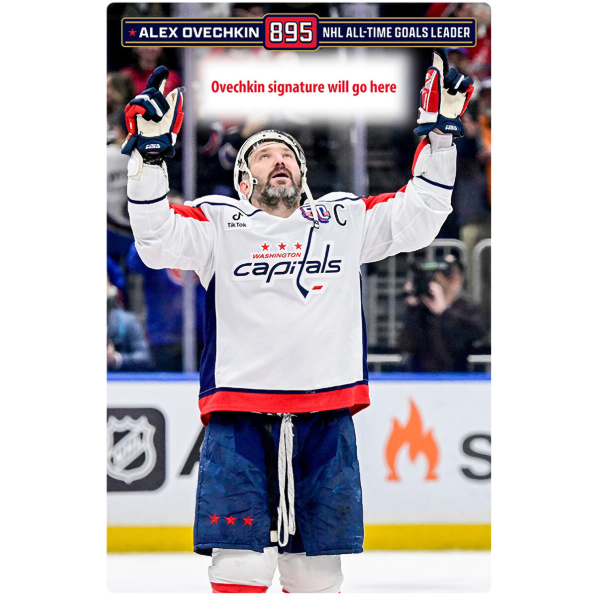 Фигурка McFarlane NHL Alex Ovechkin (Washington Capitals) All-Time Goals Leader - 102376 - фото 3