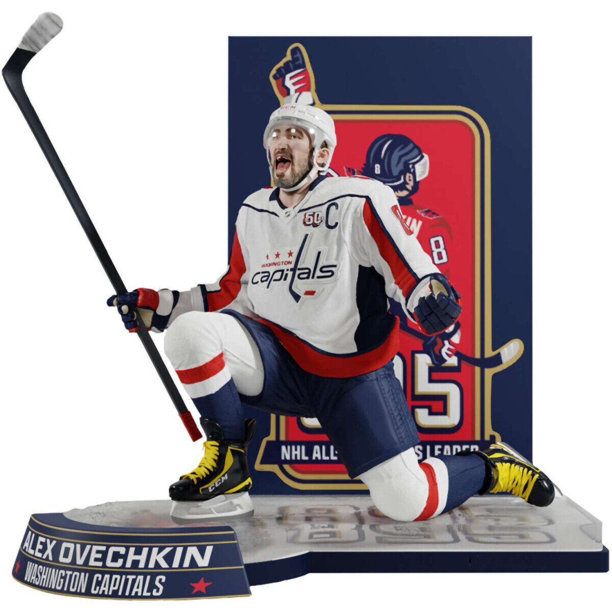 Фигурка McFarlane NHL Alex Ovechkin All Time Goals Leader