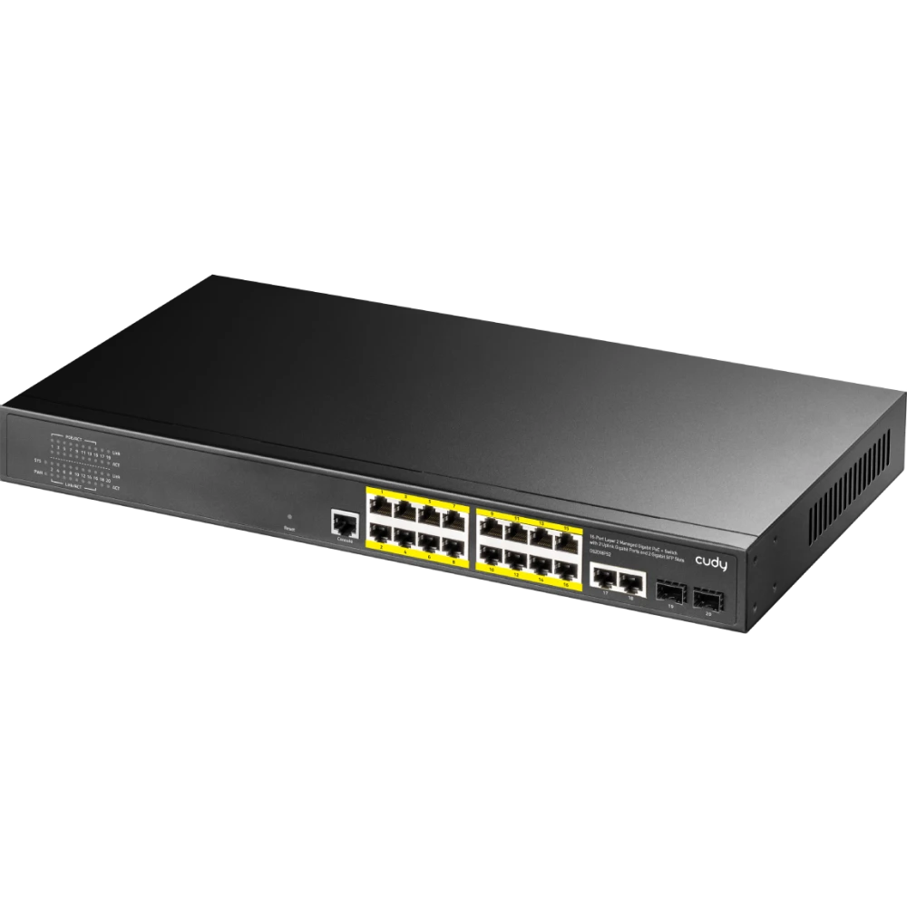 ..... Коммутатор (свитч) Cudy GS2018PS2-200W (0012) повреждена упаковка - фото 2