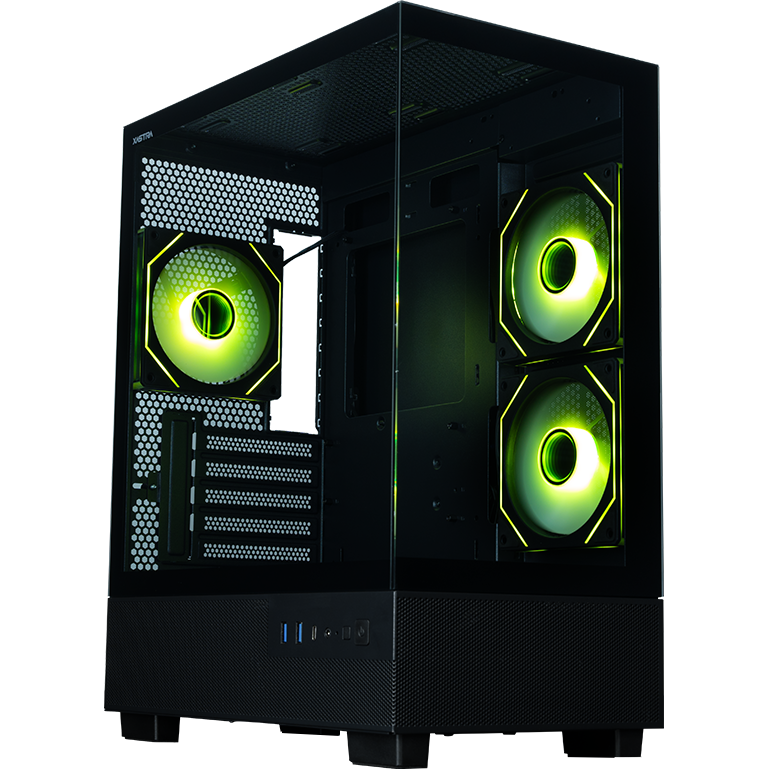 Корпус XASTRA Q400M 3ARGB-C6-UC Black